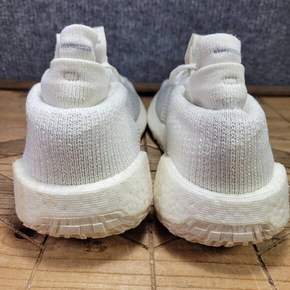 Adidas PulseBoost HD Men's Size 14 Core White Prime Knit Running Athletic Shoes - Picture 8 of 13